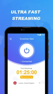 Snowman Sled android App screenshot 1