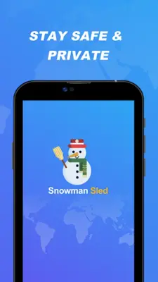 Snowman Sled android App screenshot 3